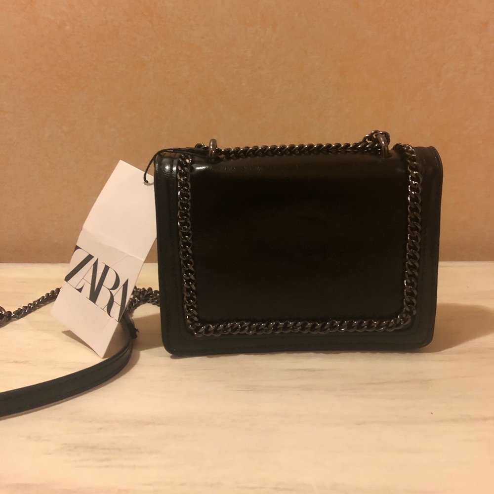 Black zara bag